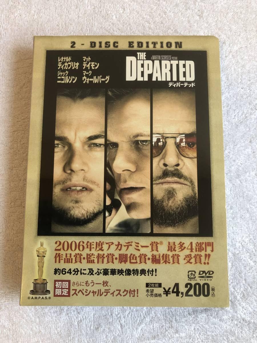 Amazon.co.jp: 洋画DVD未開封 THE DEPARTED ディパーテッド 〝 初回